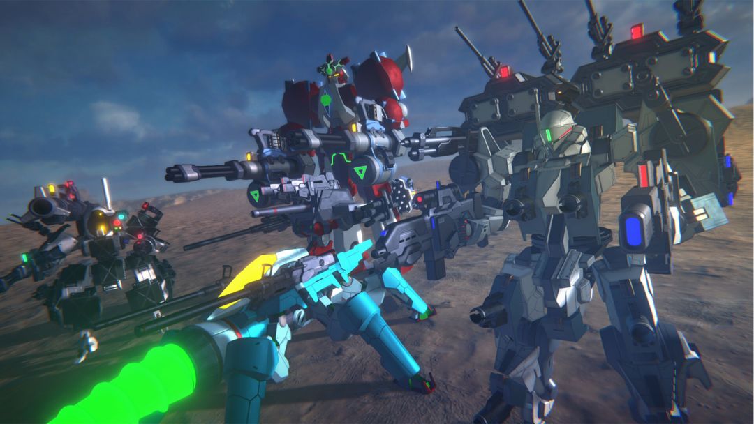 CUSTOM MECH WARS -改装机甲大战-游戏截图
