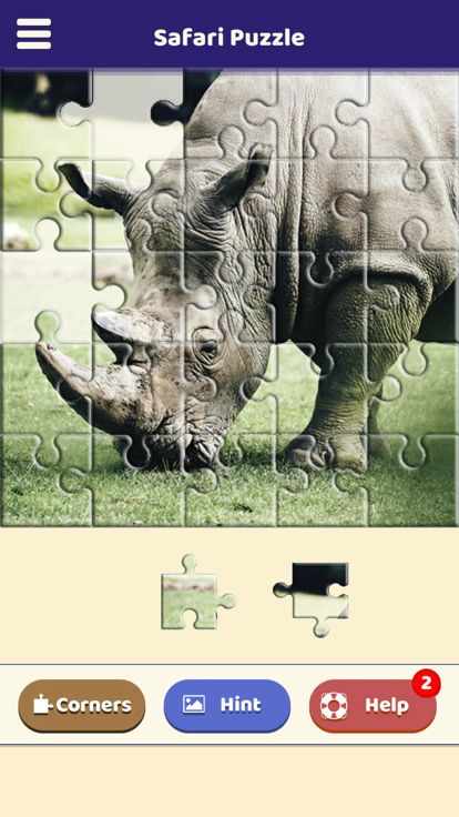 Safari Jigsaw Puzzle游戏截图