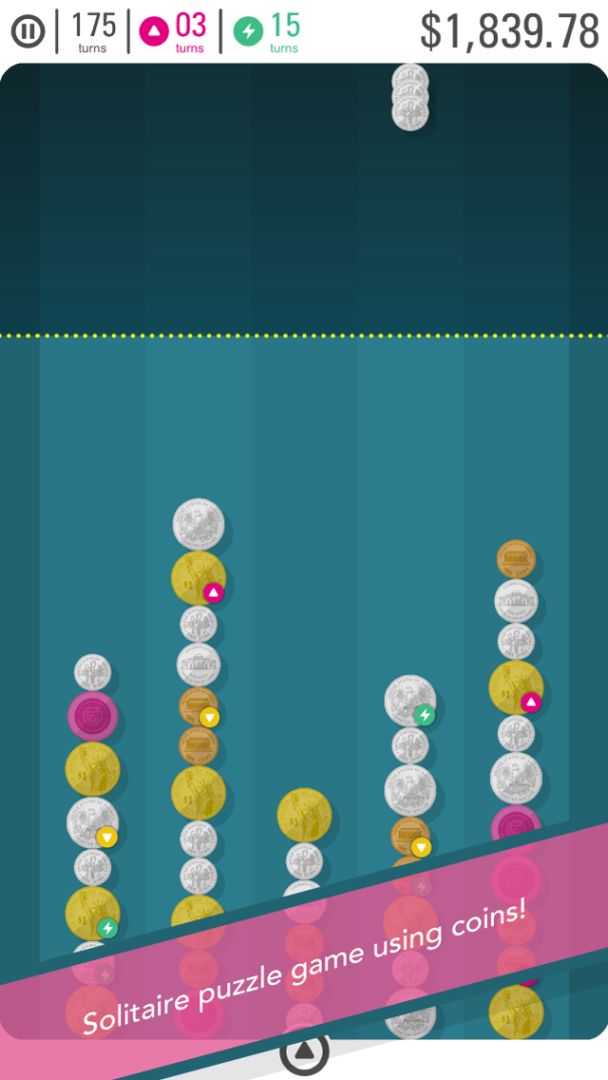 Coin Line - Merge Coin Puzzle游戏截图