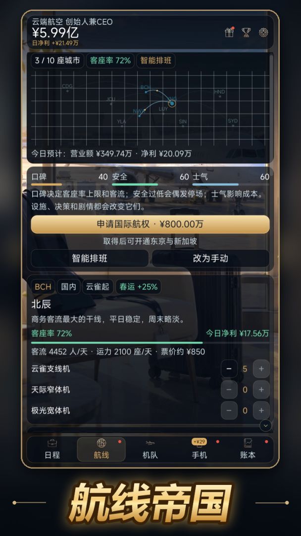 云端逆袭:从临时工到航空大亨游戏截图