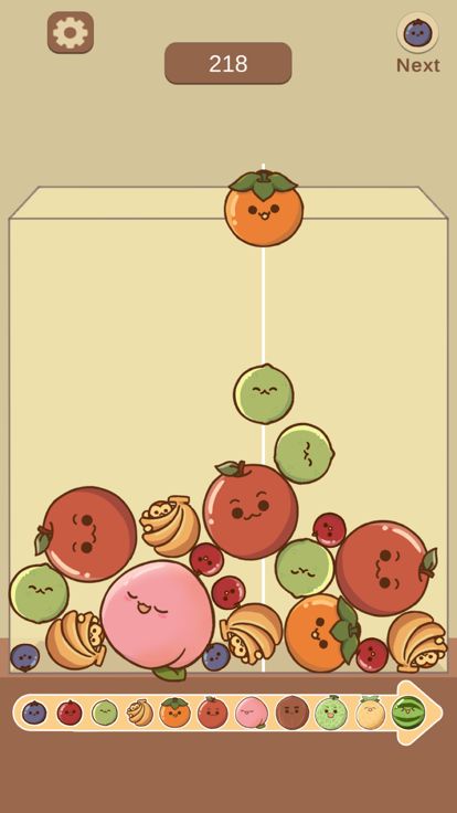 Watermelon Fruit Drop游戏截图