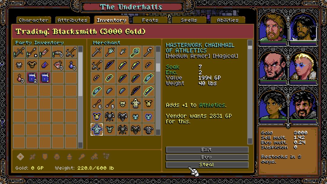 SKALD: Against the Black Priory游戏截图