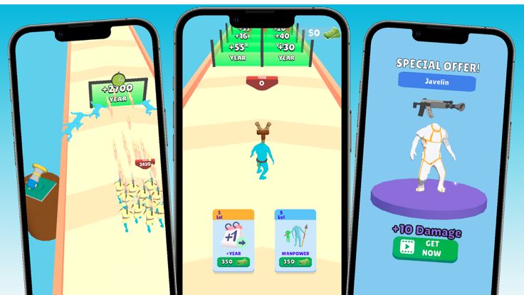 Gun Run Clan游戏截图