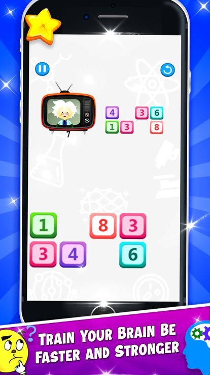 Brain Math Puzzle Game游戏截图