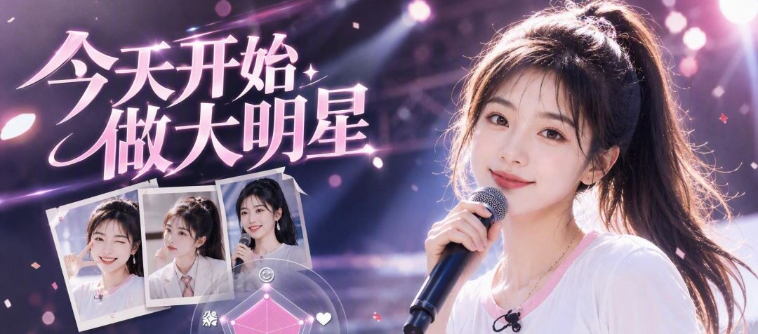 今天开始做大明星游戏截图