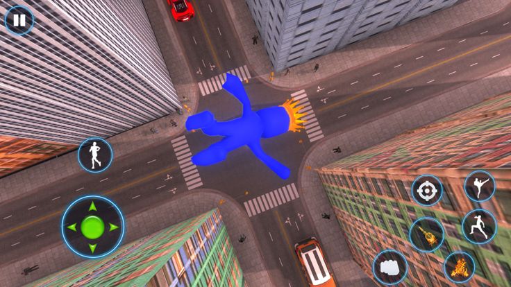 Rope Hero Rainbow Game游戏截图