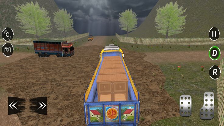 Uphill Mountain Cargo Truck游戏截图