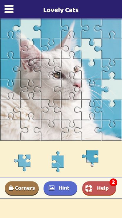 Lovely Cats Puzzle游戏截图