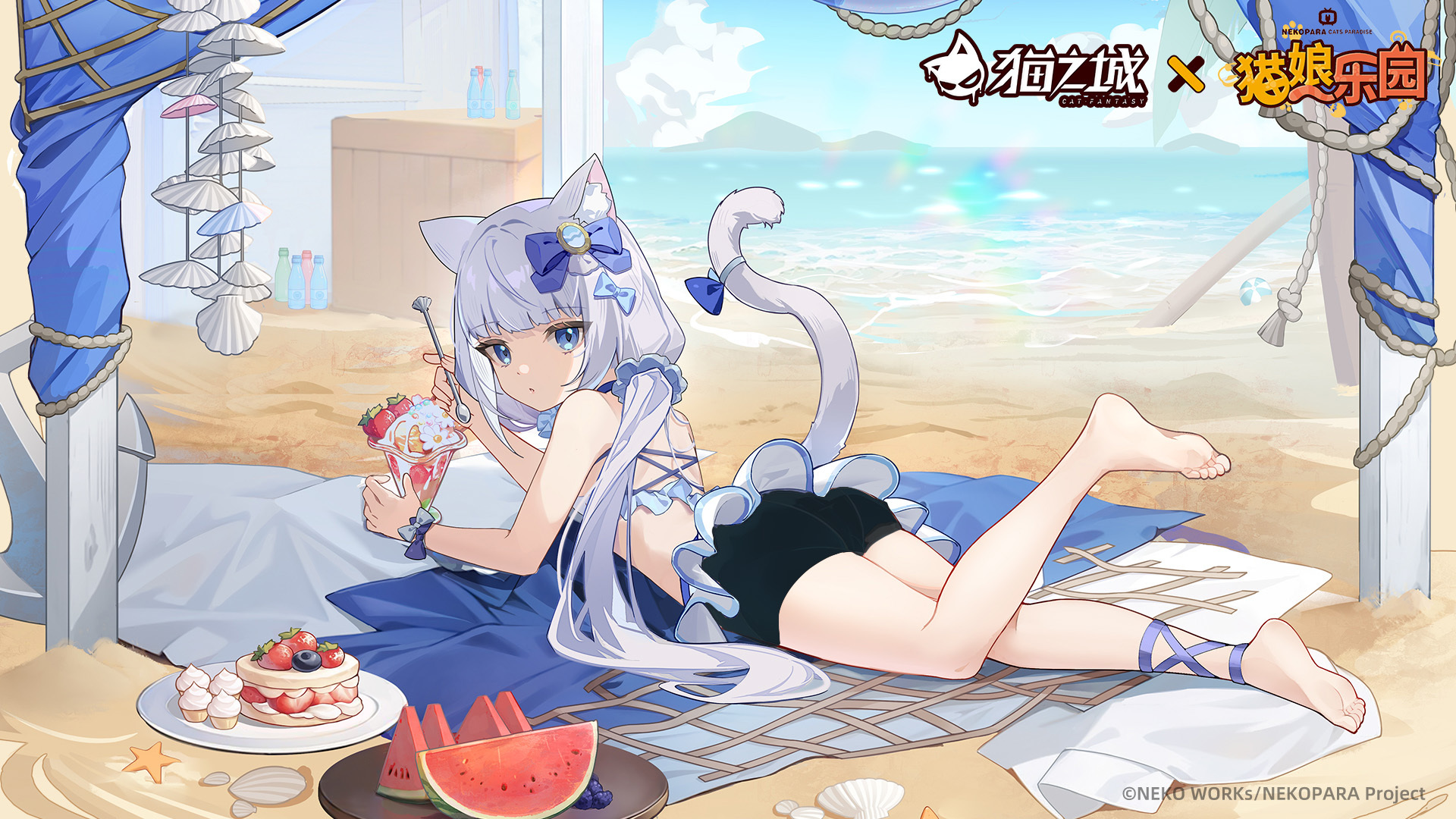 猫娘乐园联动泳装限时上线