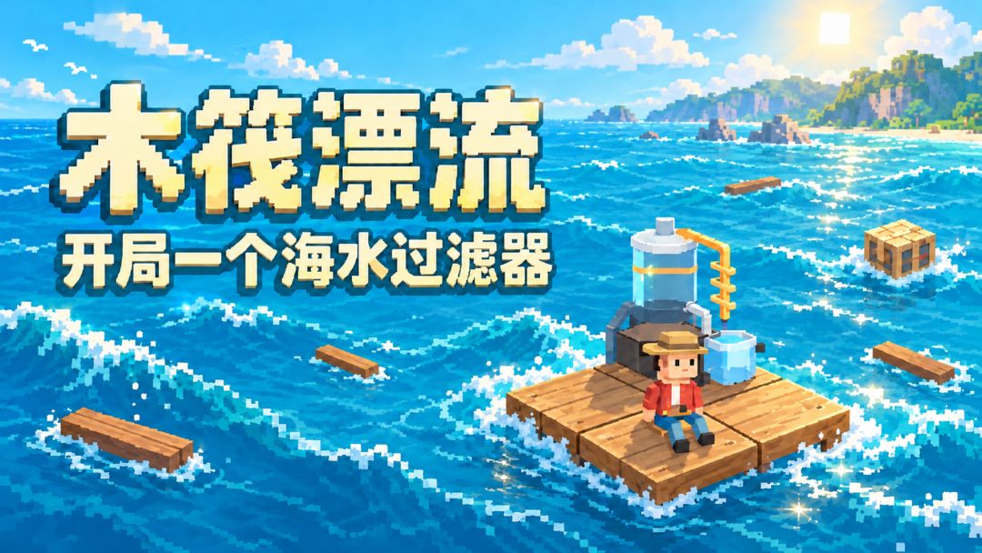 木筏漂流：开局一个海水过滤器