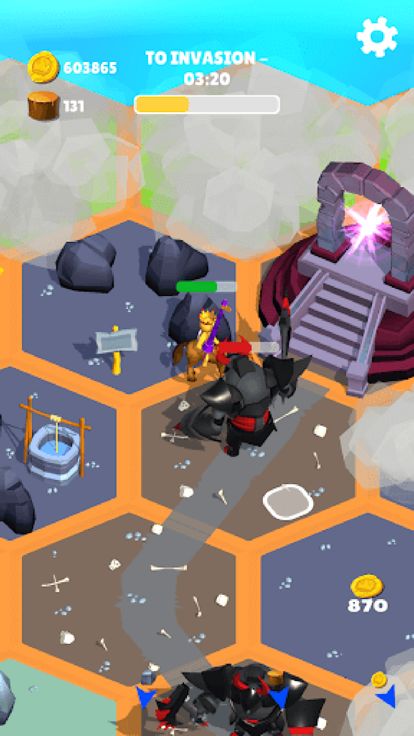 King Defender 2 3D游戏截图