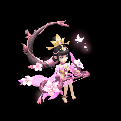 可飞升85级新宠「桃花仙子」