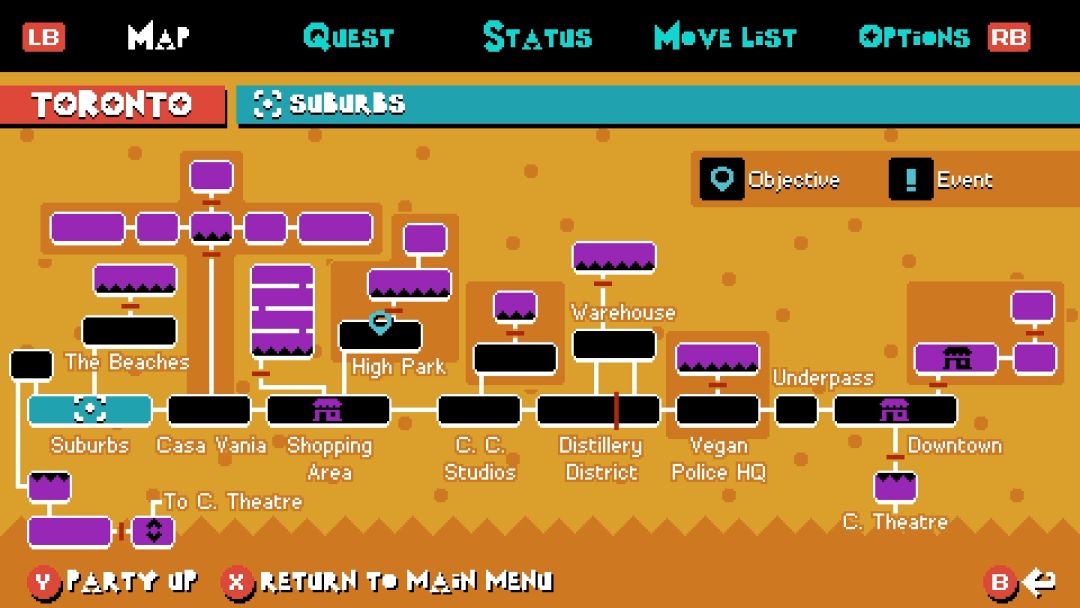 Scott Pilgrim EX游戏截图