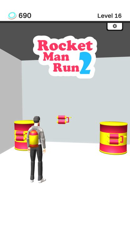 Rocket Man Run 2游戏截图