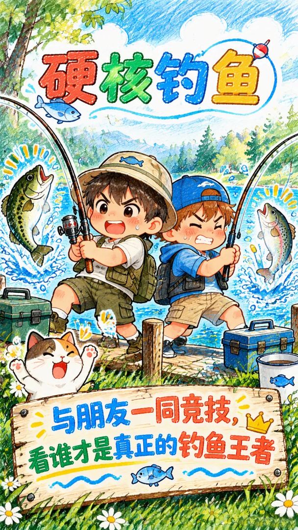 硬核钓鱼游戏截图