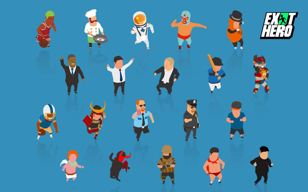 逃生英雄 (Exit Hero)游戏截图