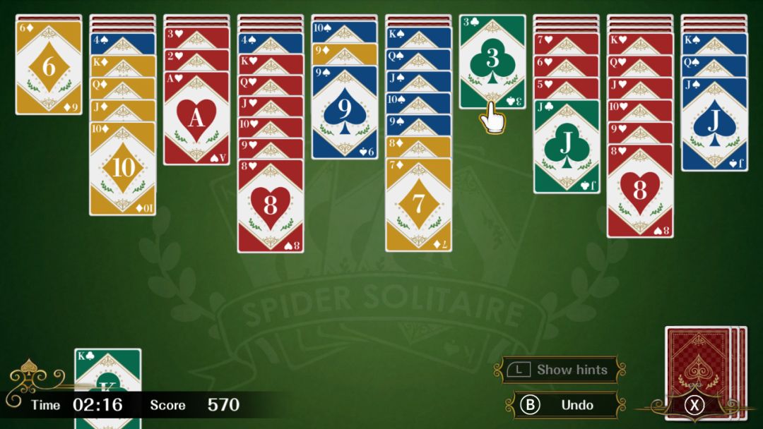 Spider Solitaire F游戏截图