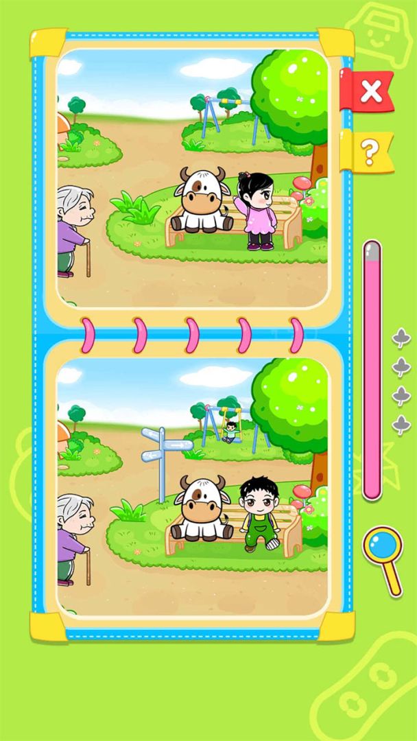 宝宝玩找茬游戏截图
