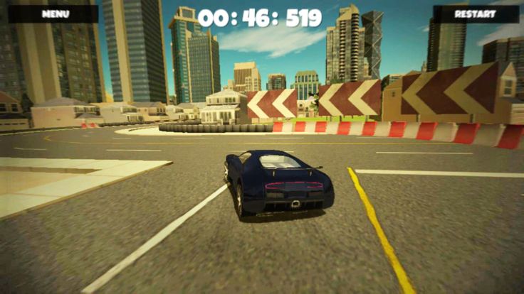 Dubai City Driving Simultor 3D 2015 : 高速公路 漂移 风险 驱动器 赛跑游戏截图