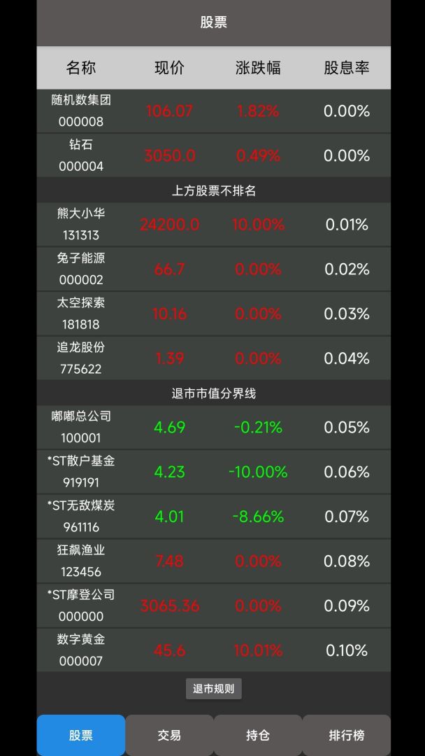 真实炒股(TapTap测试版)游戏截图