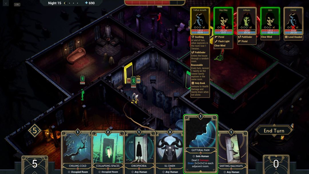 幽室鬼牌游戏截图