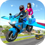 Flying Motorbike Driving Simicon