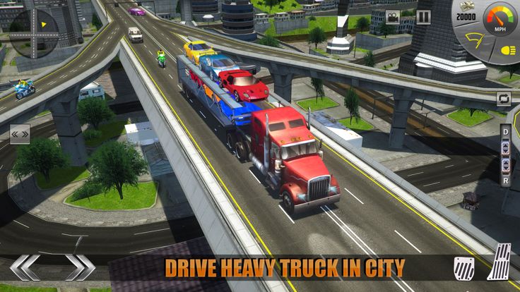 Car Transporter Truck USA 2017游戏截图