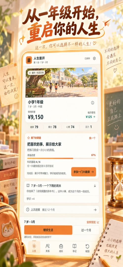 人生重开模拟器游戏截图