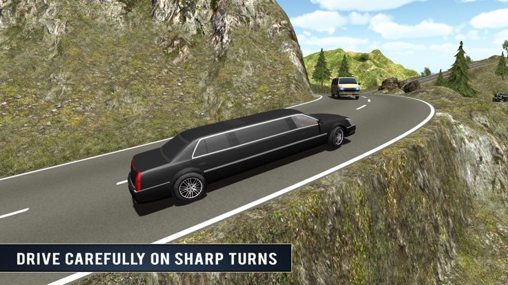 Up Hill Limo Off Road Car Rush游戏截图