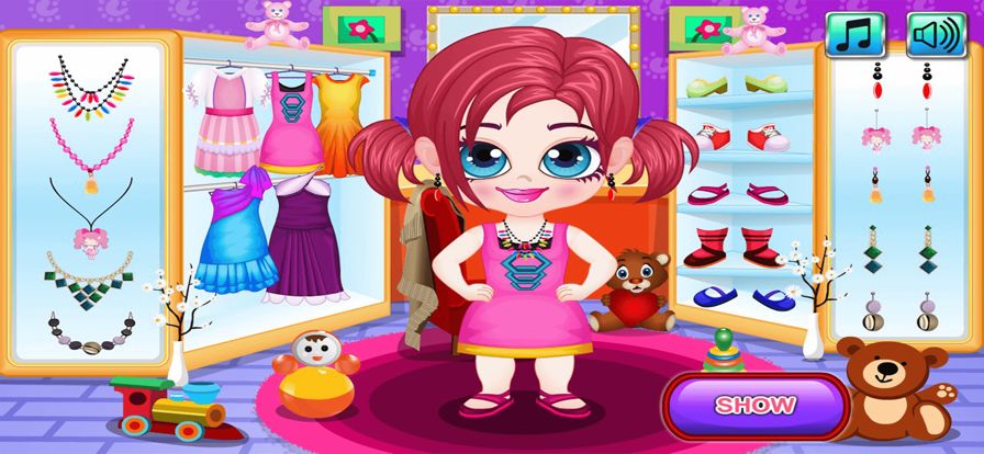 艾米丽去美发沙龙游戏游戏截图