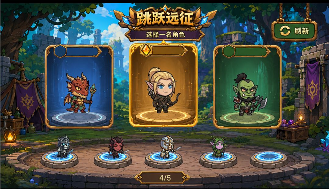 跳跃远征游戏截图