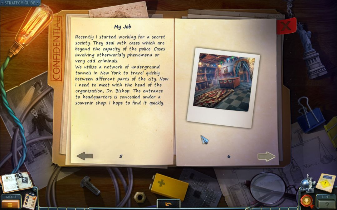 New York Mysteries: High Voltage Collector's Edition游戏截图