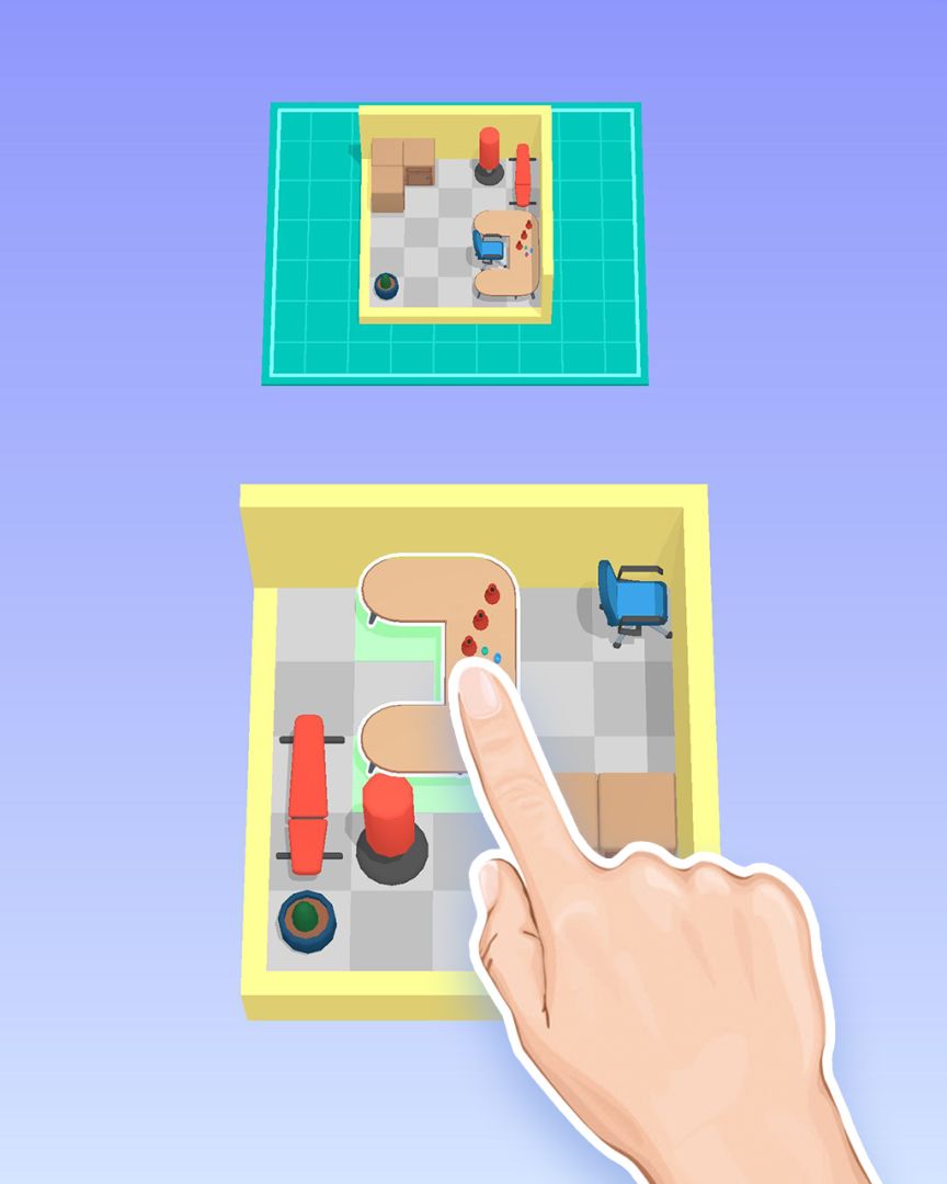 家具拼图游戏截图