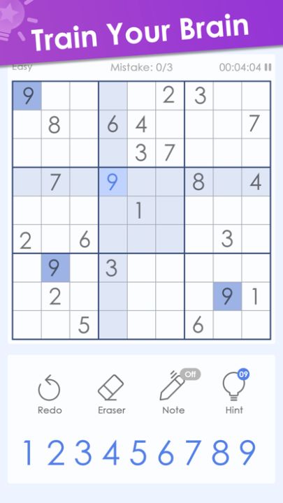Sudoku: Sudoku Classic游戏截图