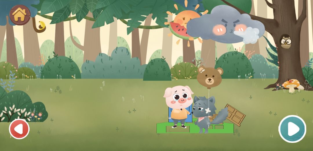 三只小猪之盖房大作战游戏截图