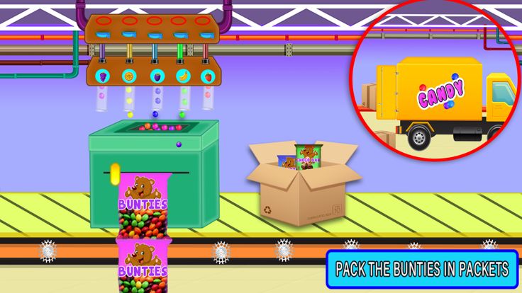 巧克力糖果制造商工厂游戏截图