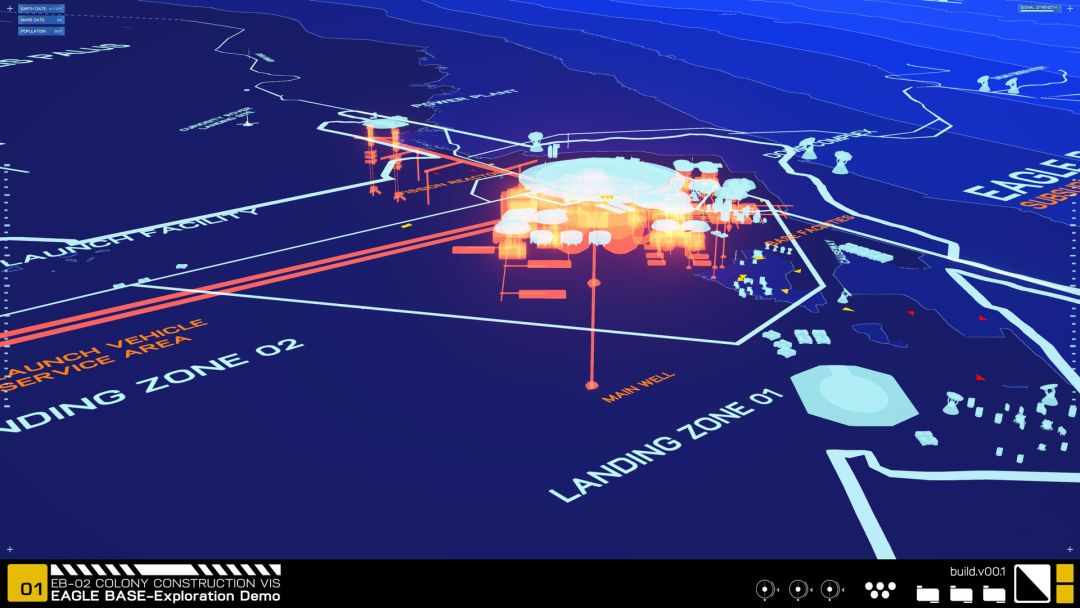 Project Eagle: A 3D Interactive Mars Base游戏截图