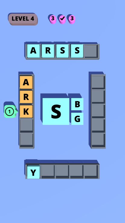 Word Stack - Word Swipe Game游戏截图