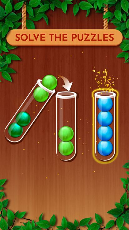 Woody Sort: Ball Sort Puzzle游戏截图
