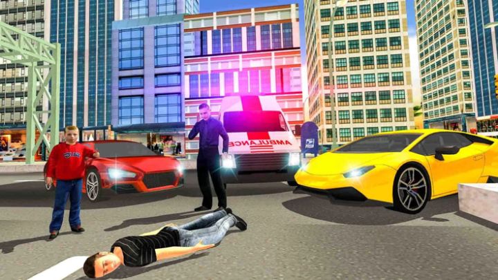 市 救护车 狂躁游戏截图