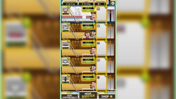 放置购物商店大亨: 我的超市模拟器游戏截图