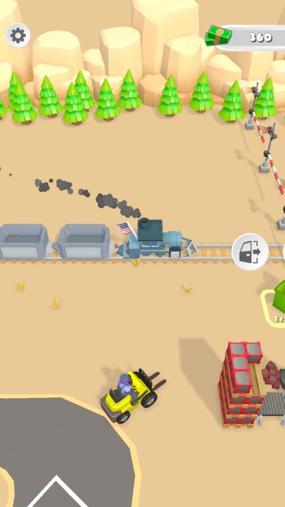Cargo Train Station 3D游戏截图