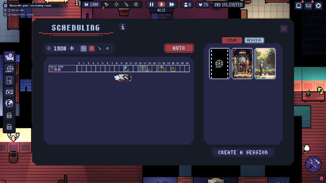 像素影院物语游戏截图