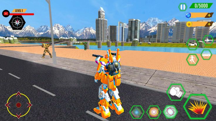 Multi-Transform Robot Shooting游戏截图