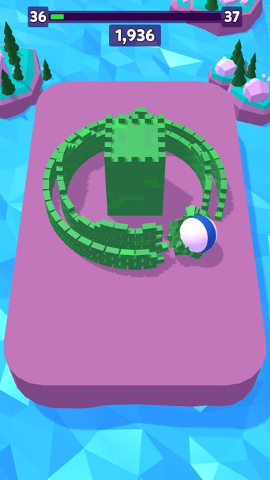 滚滚破坏球游戏截图