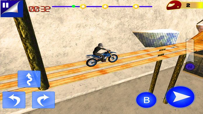 Tricky Bike Trail Stunt : Real Crazy Ride-r 2017游戏截图