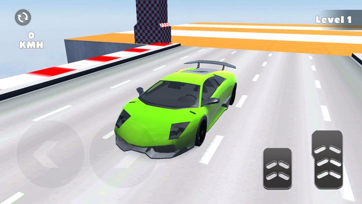 Grand GT Car Stunt: Mega Ramp游戏截图
