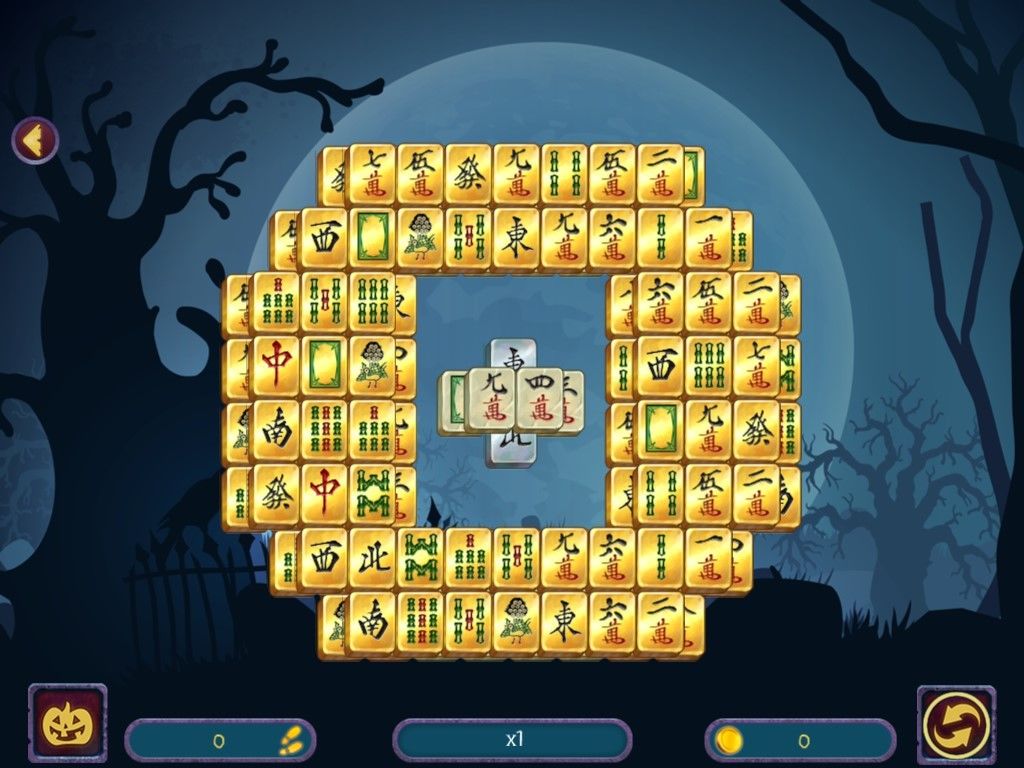 Halloween Night Mahjong 2游戏截图