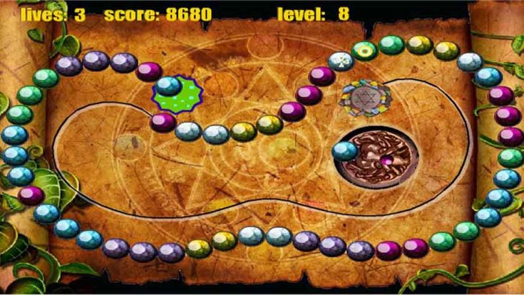 Ancient Ball Shooting游戏截图