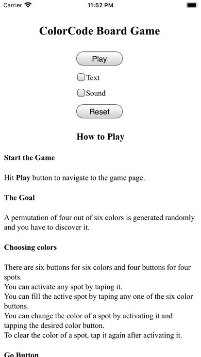 Color-Code Game游戏截图